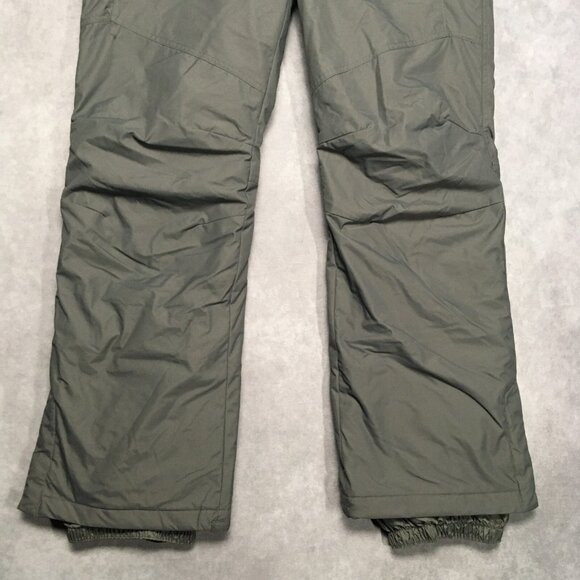 Columbia Mens Ski Pants size Medium Regular Gray Nylon Omnitech Pockets - Picture 15 of 16